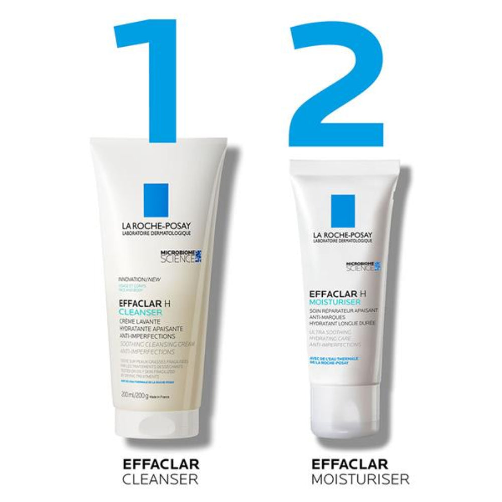 La Roche-Posay,  Effaclar H ISO-Biome Cleansing Cream 200ml