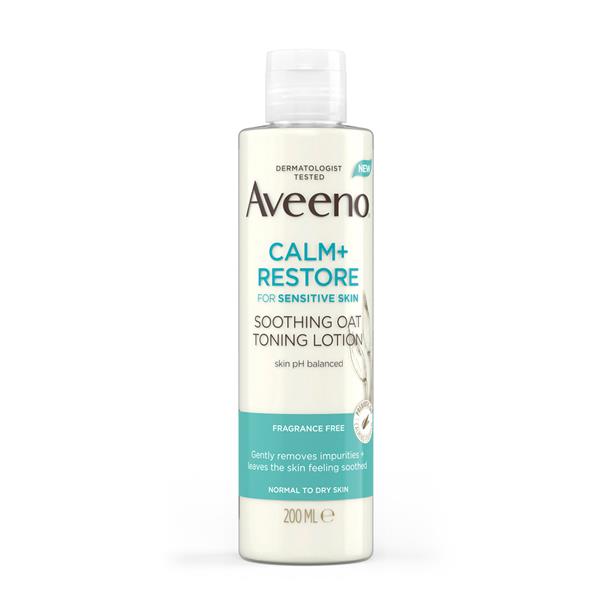 Aveeno Calm & Restore Soothing Oat Toning Lotion 200ml