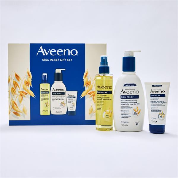 Aveeno®, Skin Relief Very Dry Skin 3 Piece Gift Set