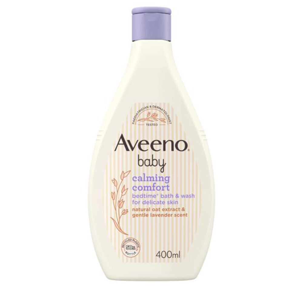 Aveeno, Baby Calm Comfort Bedtime Bath & Wash 400ml