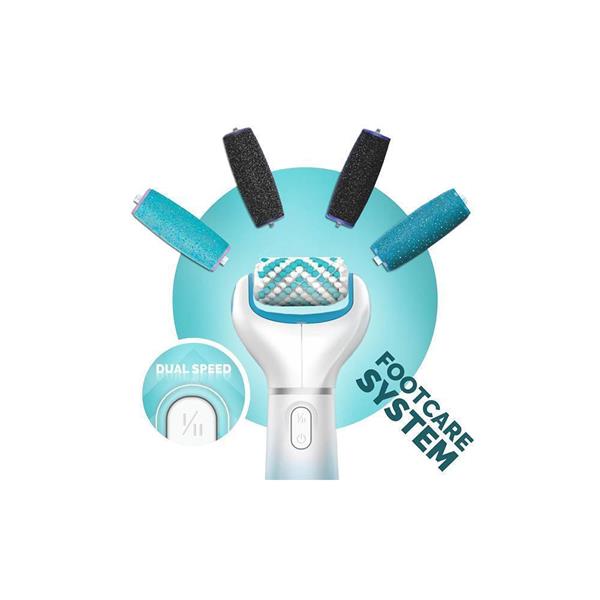 Scholl, Velvet Electric Footfile Blue