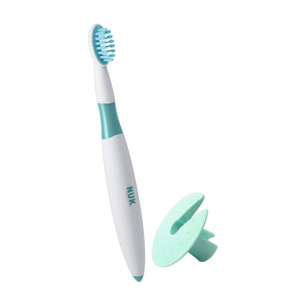 NUK, Starter Toothbrush Set & Protect Ring 12 Months+