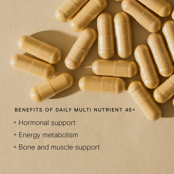 Wild Nutrition, Food-Grown® Women's 45+ Daily Multi Nutrient 60 Capsules Default Title