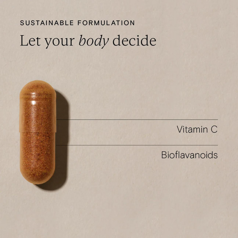 Wild Nutrition, Food-Grown® Vitamin C Plus 60 Capsules Default Title