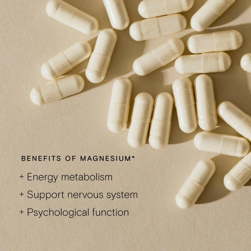 Wild Nutrition, Food-Grown® Magnesium 60 Capsules Default Title