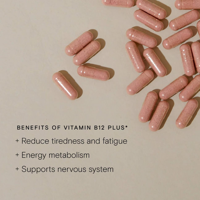 Wild Nutrition, Food-Grown® Vitamin B12 Plus 30 Capsules Default Title