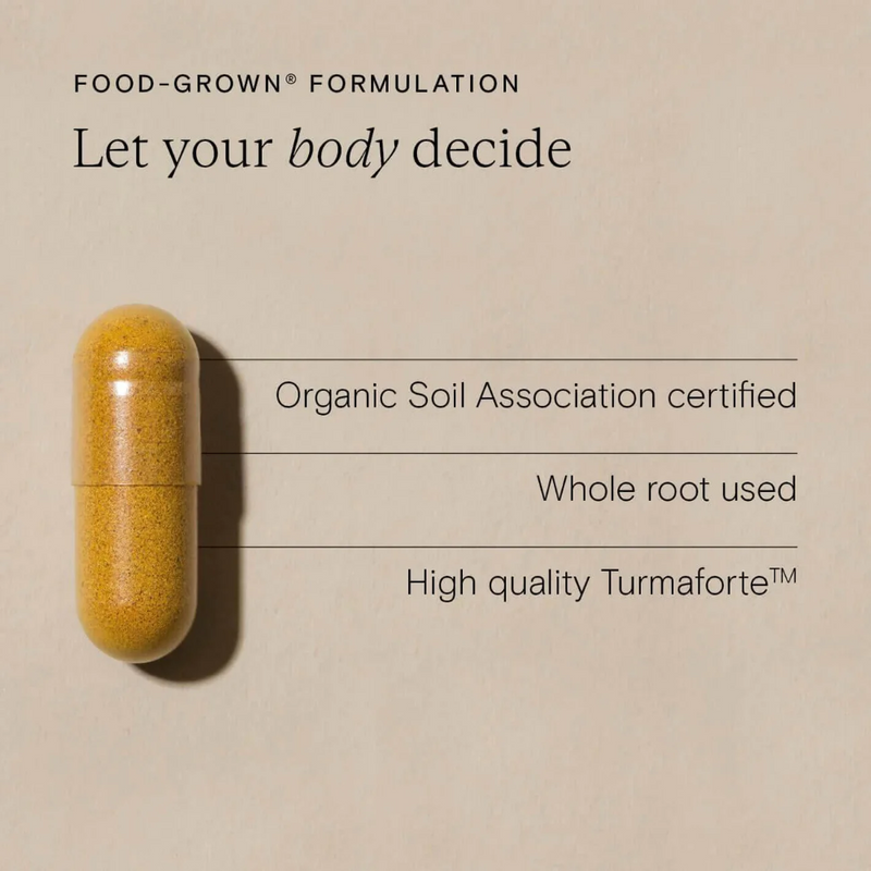 Wild Nutrition, Food-Grown® Organic Turmaforte™ Full Spectrum Tumeric 60 Capsules Default Title