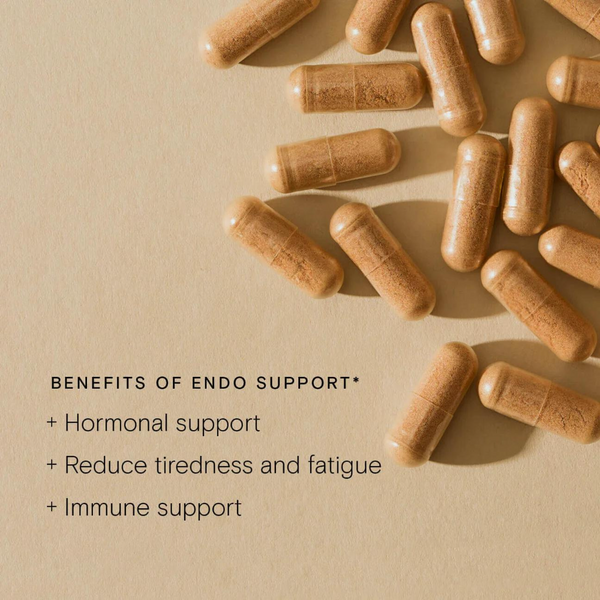 Wild Nutrition, Food-Grown® Endo Support Complex 90 Capsules Default Title