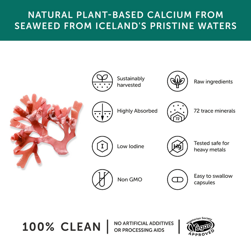 Together Health®, Pure Seaweed Calcium 60 Capsules