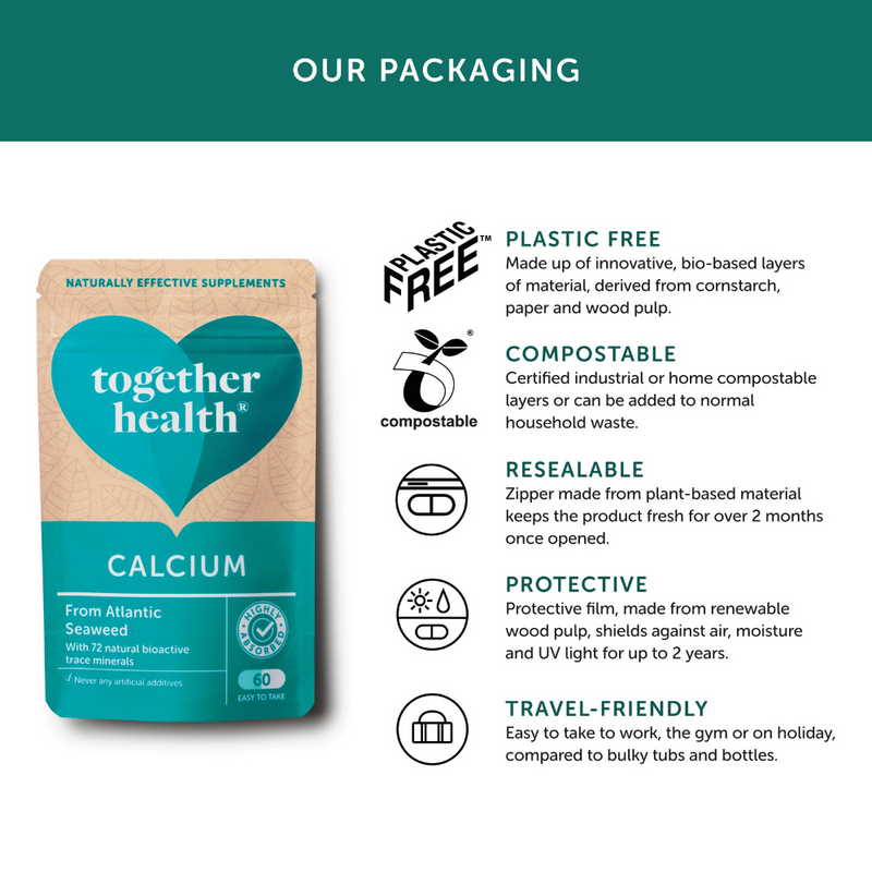 Together Health®, Pure Seaweed Calcium 60 Capsules