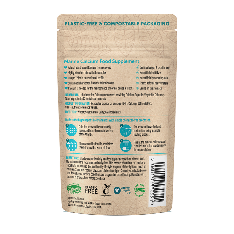 together health®, Pure Seaweed Calcium 60 Capsules