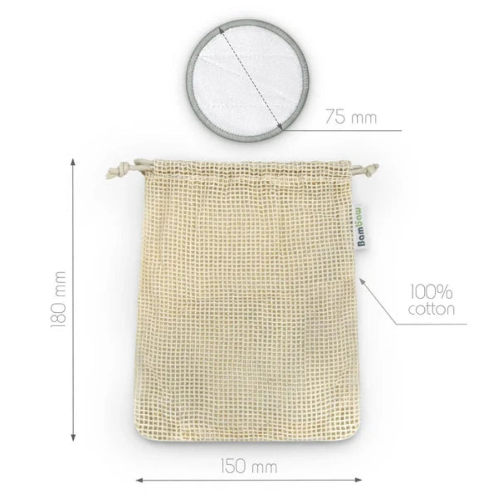Bambaw, Reusable Make-Up Removal Pads x 16