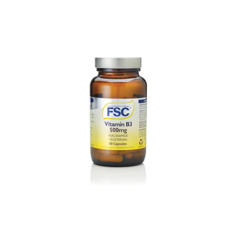 Food Supplement Company,  Niacinamide (B3) 50mg 60 Caps
