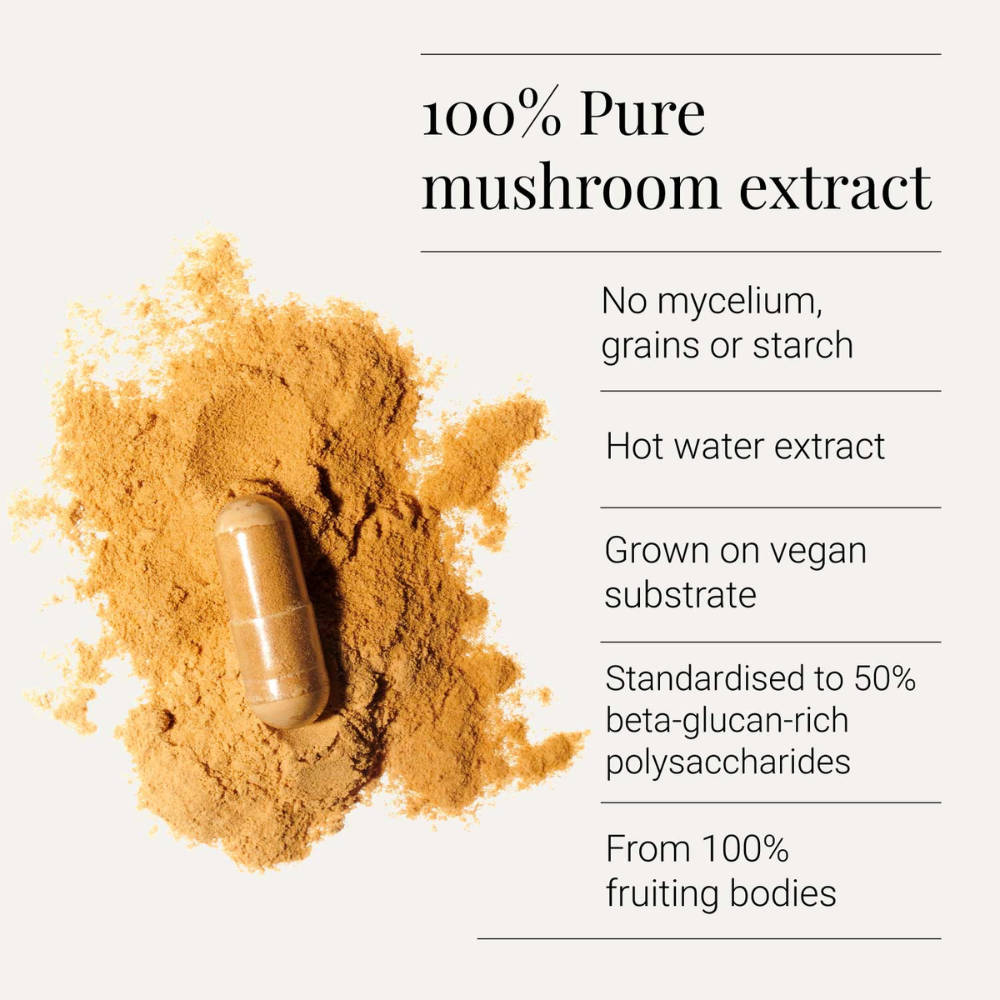 KIKI Health, Organic Oyster Mushroom Extract 60 Vegetarian Capsules