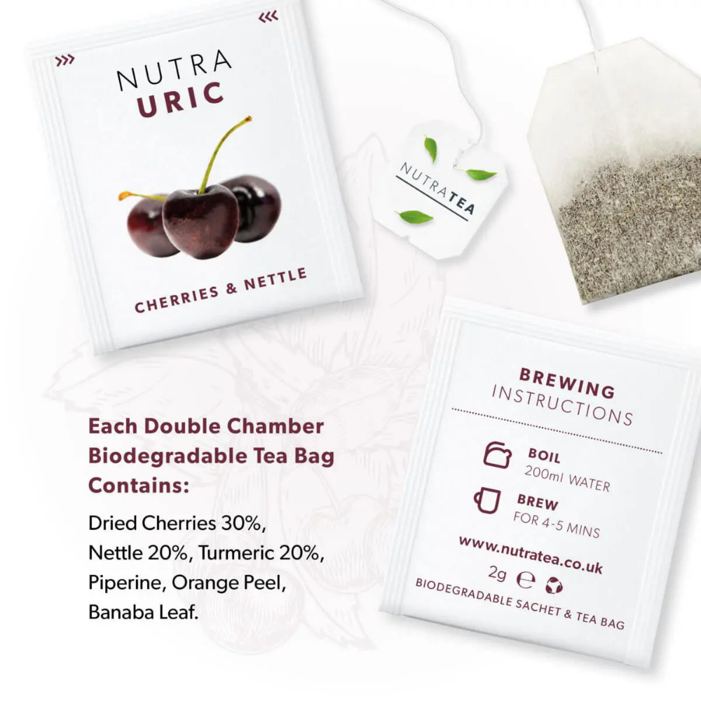 NUTRATEA, Nutra Uric Acid & Joints 20 tea Bags