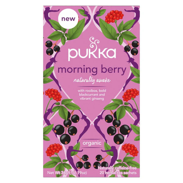 Pukka Morning Berry 20 Tea sachets