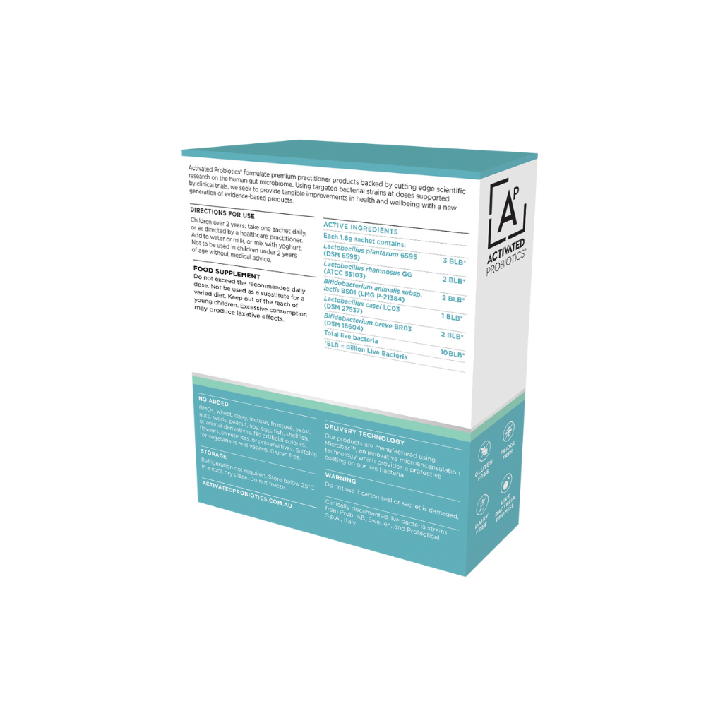 Activated Probiotics, Biome Daily Kids™ Probiotics 30 Sachets