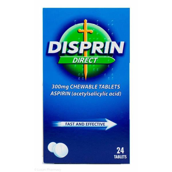 Disprin Direct Chewables 300mg 24s