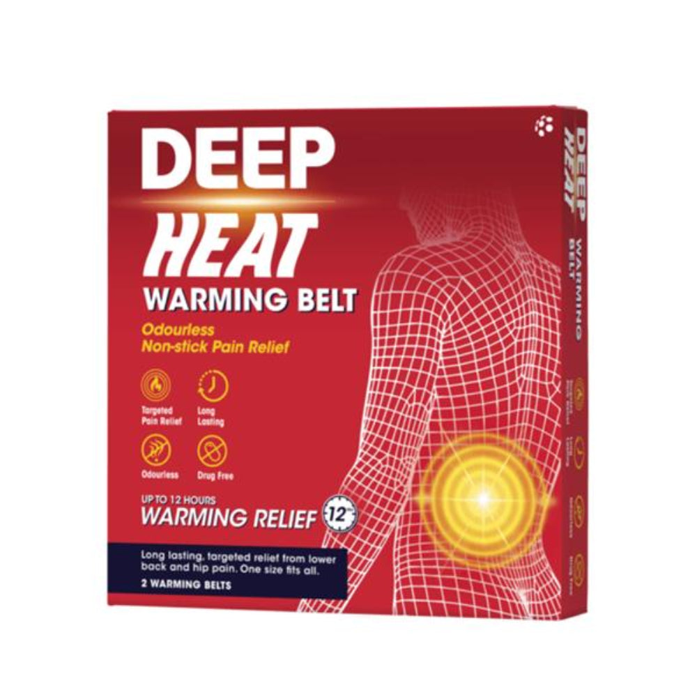 Deep Heat, Warming Belt 2 Pack