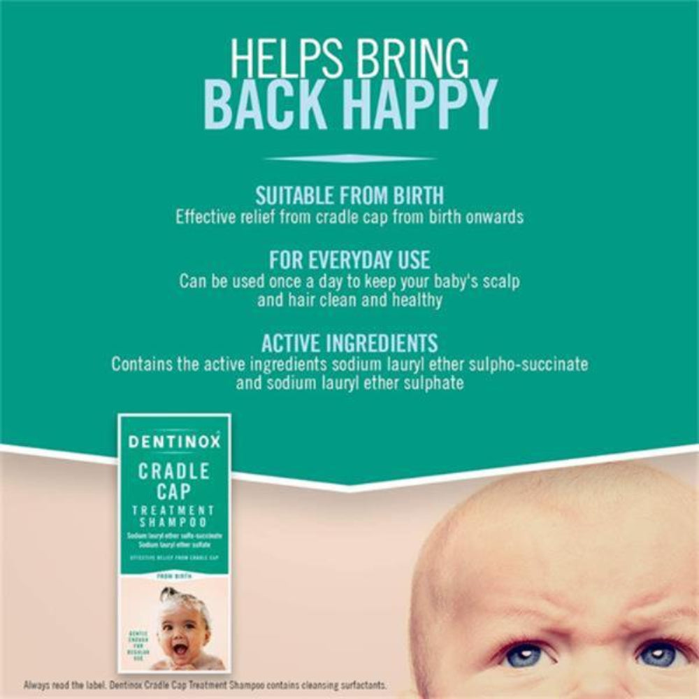 Dentinox, Cradle Cap Treatment Shampoo 125ml