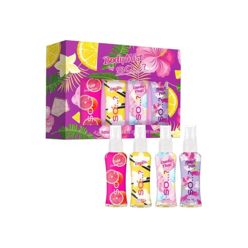 So...?Mini Body Mist Set 4 x 50ml