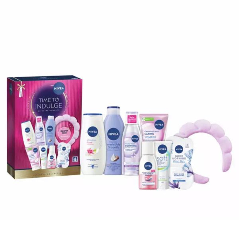 Nivea, Time To Indulge Skincare Moments 8 pc Gift Set