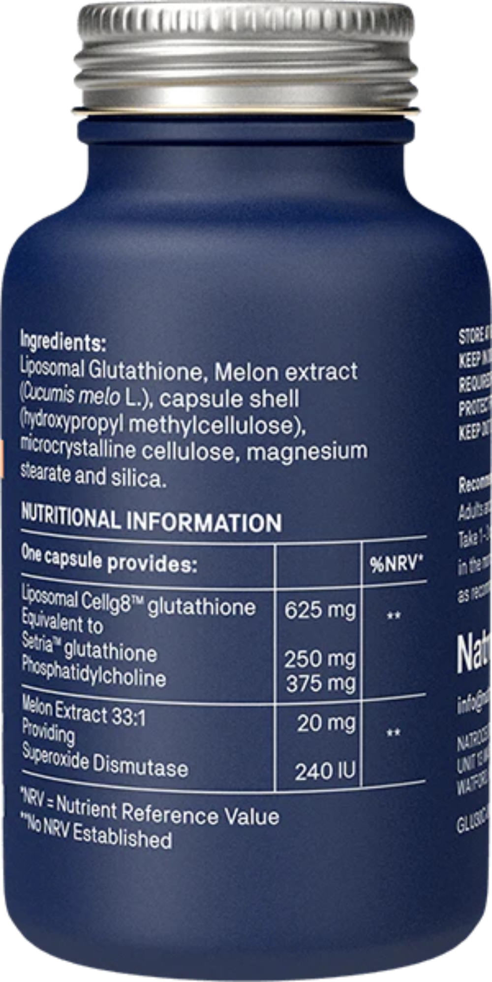 Natroceutics,  Glutathione SOD Liposomal Advanced 30 Caps