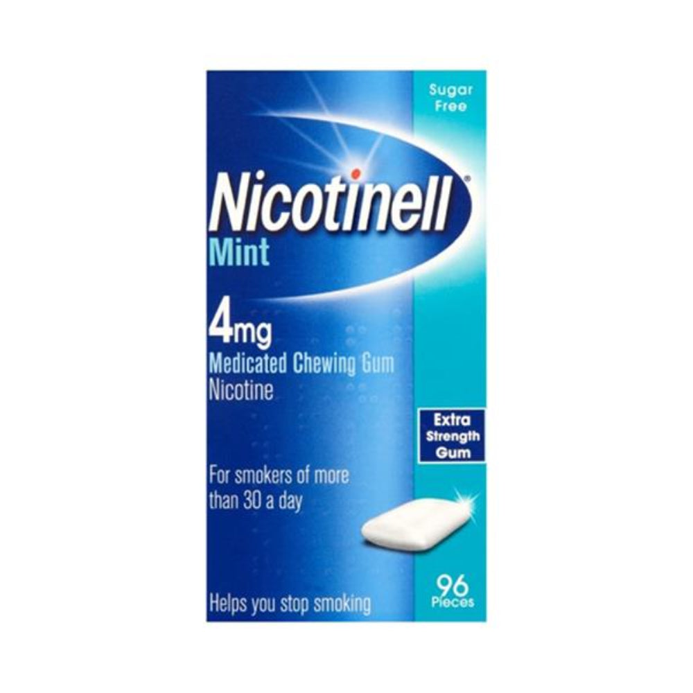 Nicotinell, Cool Mint 4Mg Gum 96 Pack Smoking Cessation Aid