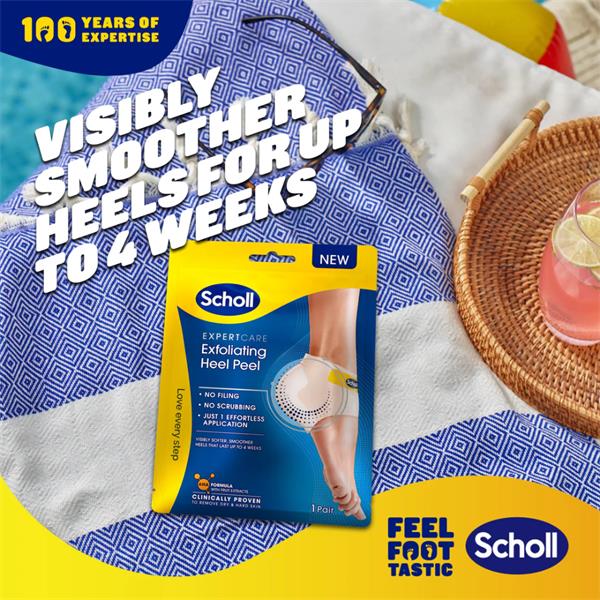 Scholl Expert, Exfoliating Heel Peel