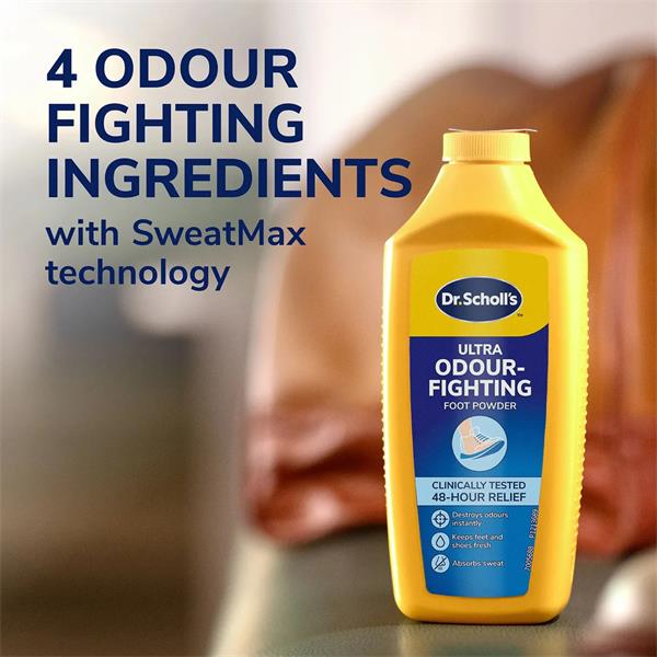 Dr Scholl, Ultra Fighting Foot Powder 85g