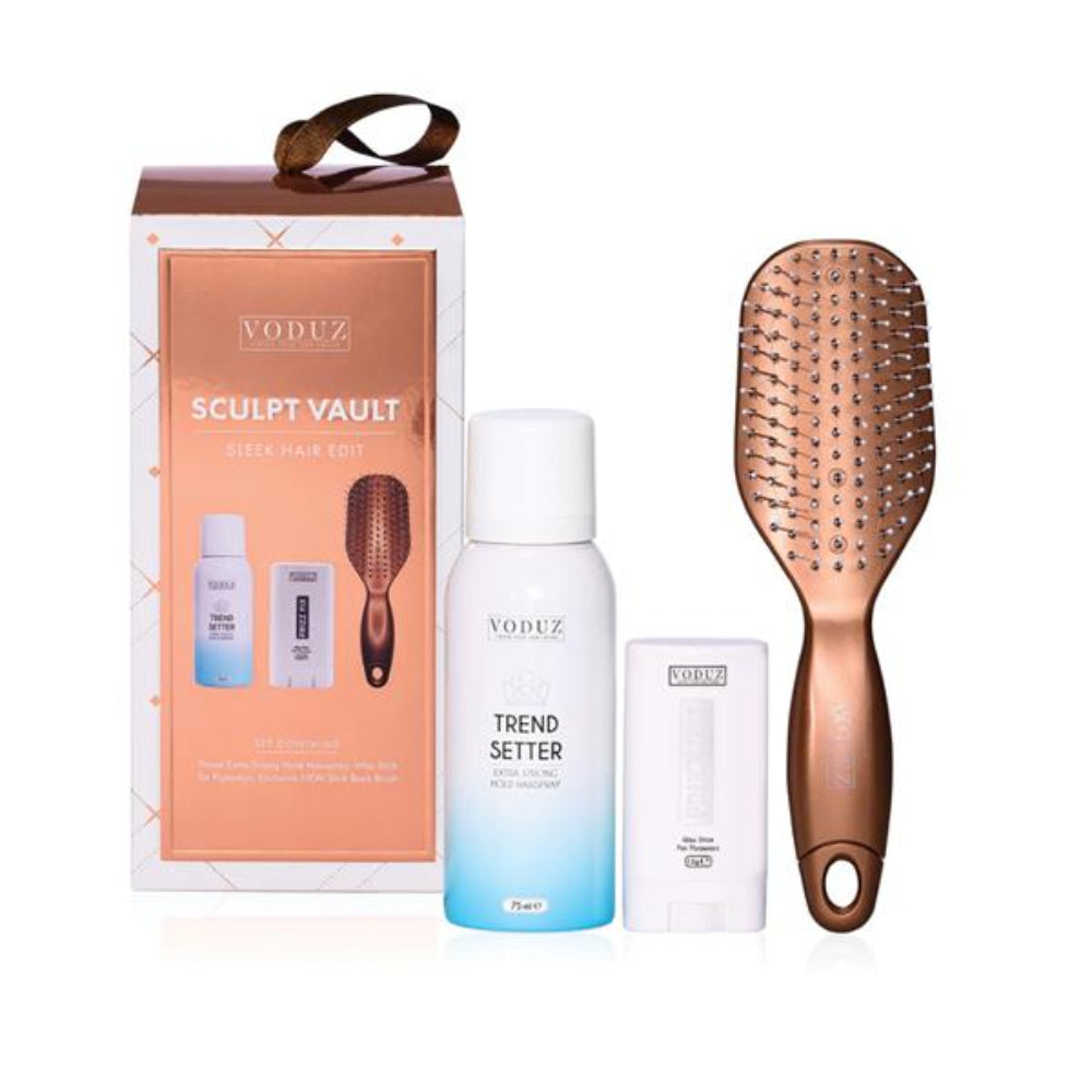 Voduz, Sculpt Vault Sleek Hair Edit Gift Set