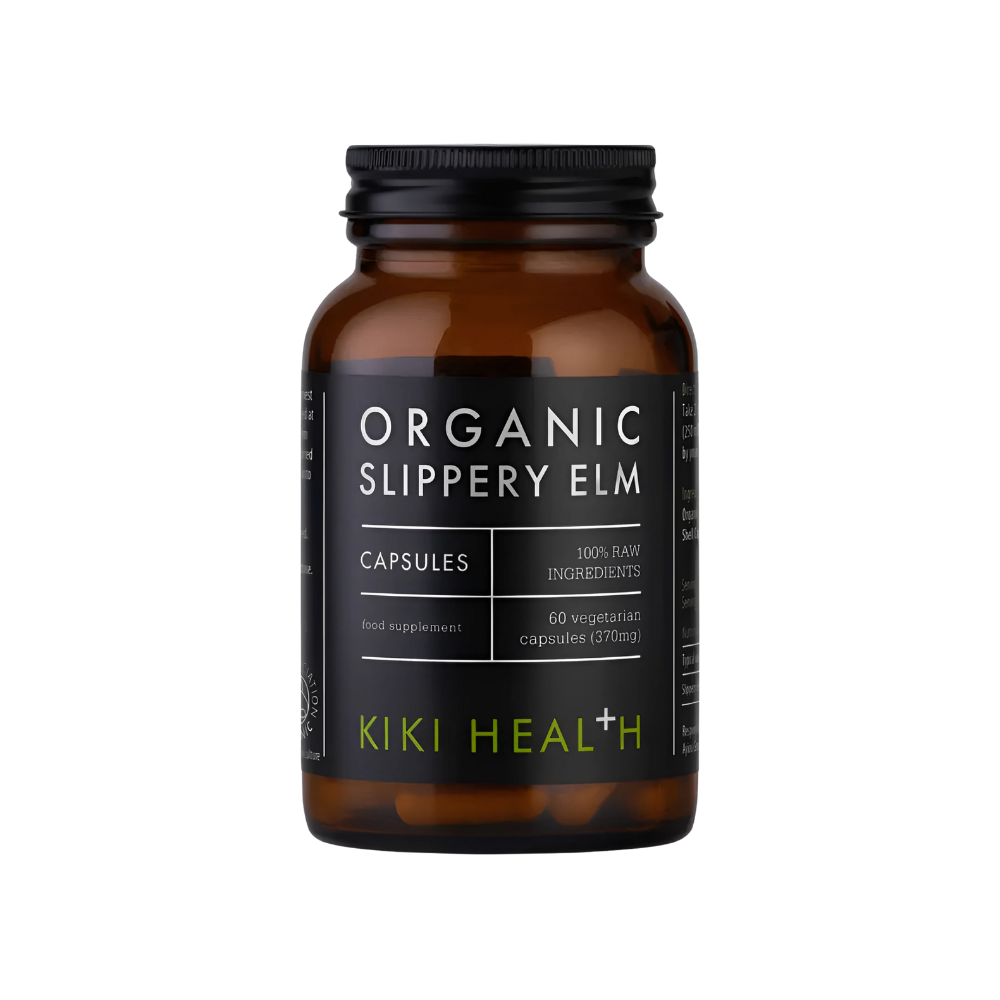 KIKI Health, Organic Slippery Elm 60 Vegi Capsules