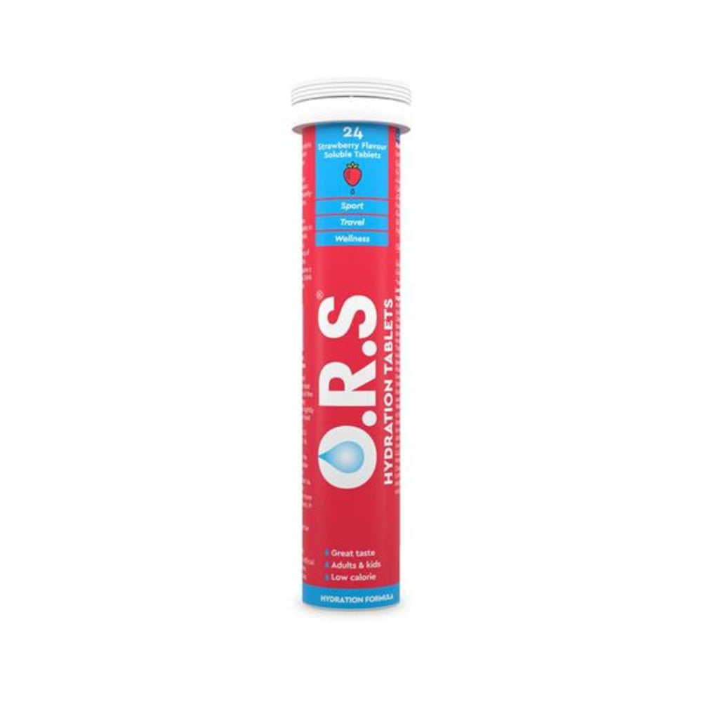 ORS Hydration Tabs Strawberry 24s
