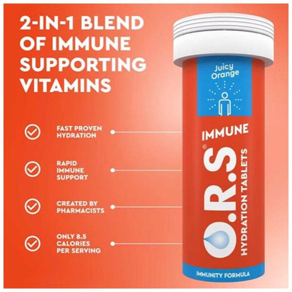 ORS, Hydration Tablets 20S Orange 20s