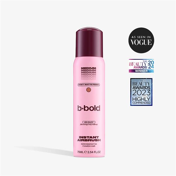 BBold, Medium Instant Airbrush Dewy Matte Finish 75ml
