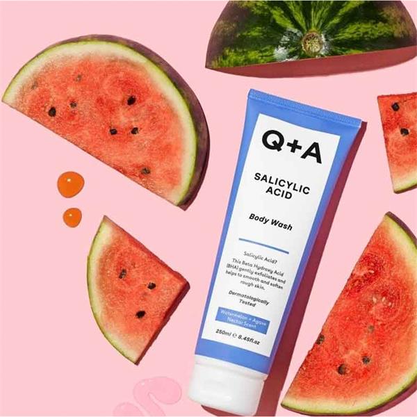 Q + A, Salicylic Acid Body Wash 250ml