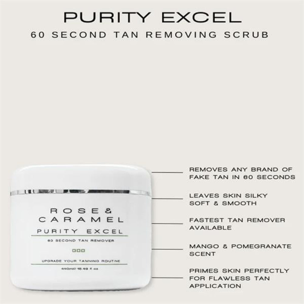 Rose & Caramel, Purity Excel 60 Second Tan Remover 440ml