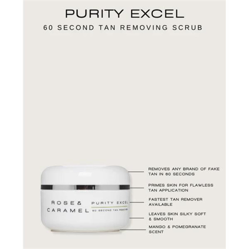 Rose & Caramel, Purity Excel 60 Sec Tan Remover 100ml