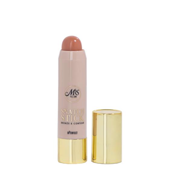BPerfect, Mrs Glam Snatch Stick Bronze & Contour 04 Warm Tan Golden Hour