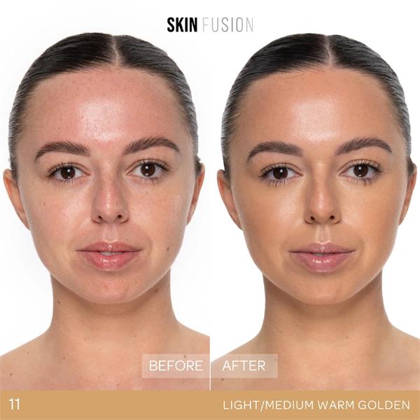 BPerfect, Skin Fusion Skin Tint 11 Light/Medium Warm Golden 30ml