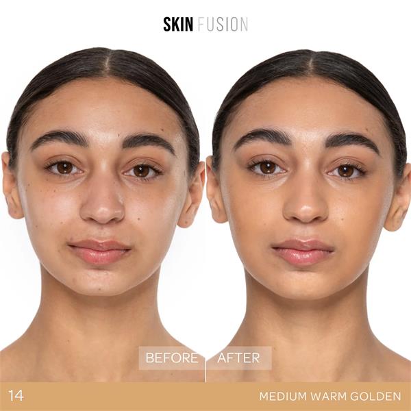 BPerfect, Skin Fusion Skin Tint 14 Medium Warm Golden 30ml