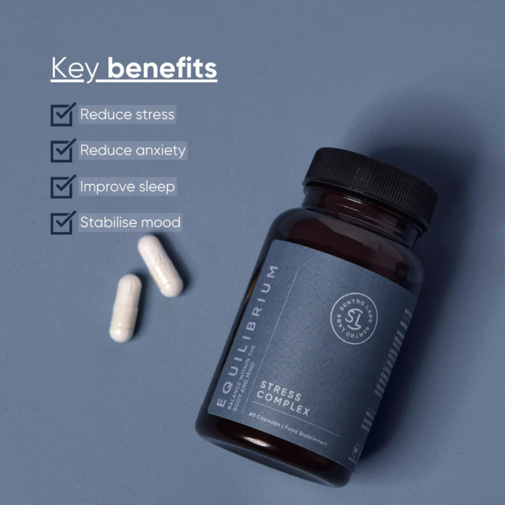 Sentro Labs, EQUILIBRIUM Sleep & Stress Support with Ashwagandha KSM-66® 60 Capsules