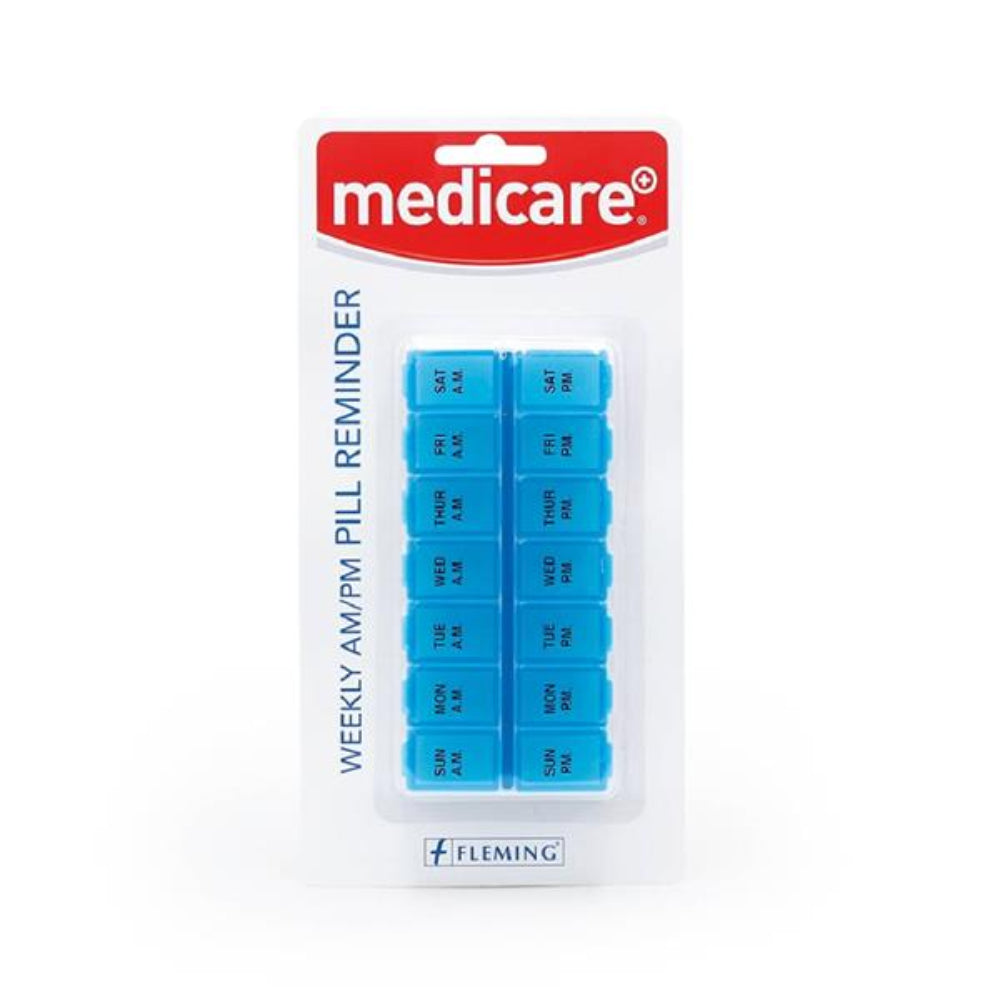 Medicare, Large 2 Slot Weekly Pill Box