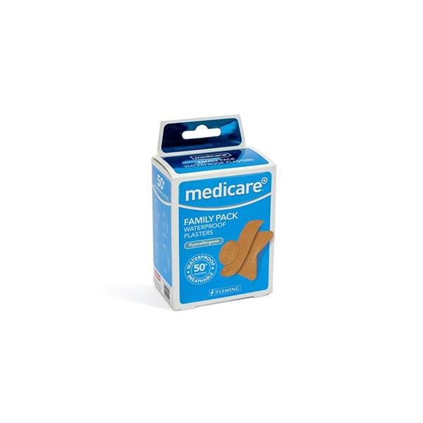 Medicare, Waterproof Plasters Family Pack