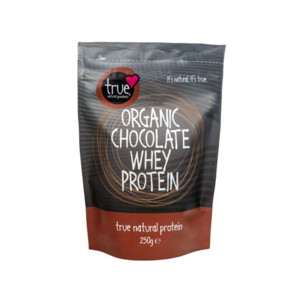 True Natural Goodness,  Chocolate Whey Protein Organic 250g