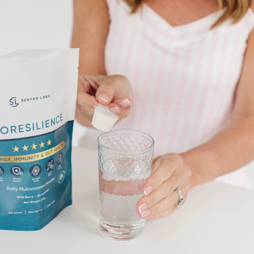 Sentro Labs, Advanced Multivitamin All-in-One Powder Formula 210g