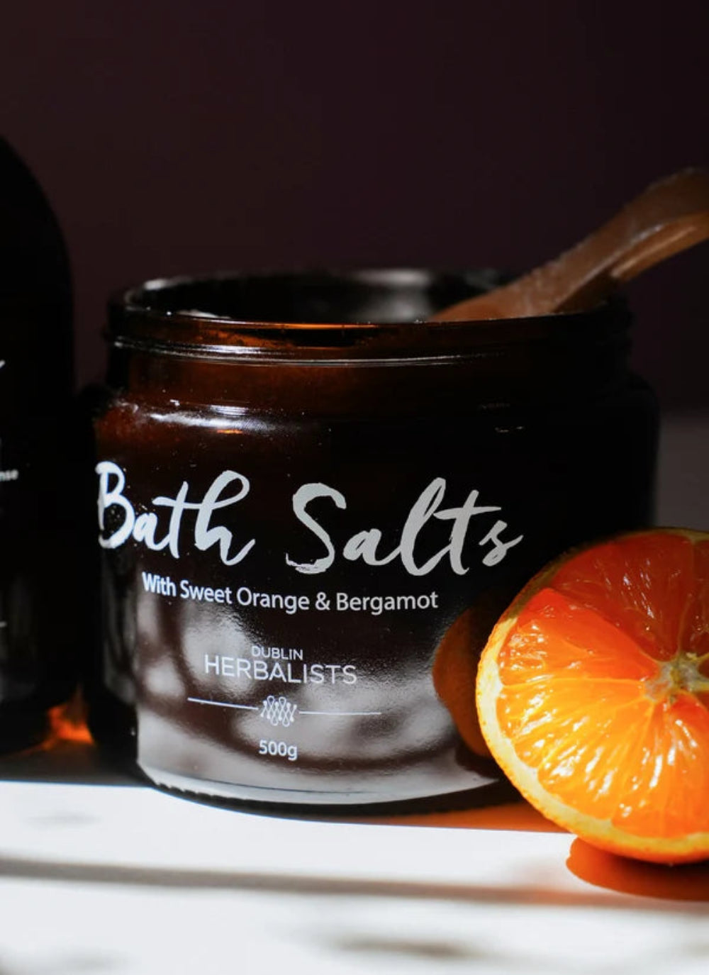 Dublin Herbalists Bath Salts Sweet Orange & Bergamot 500g