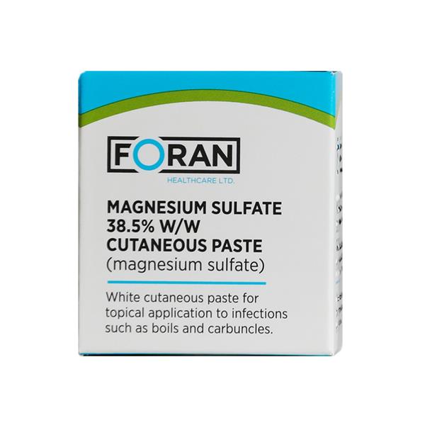Foran, Magnesium Sulfate 38.5% Cutaneous Paste 50g