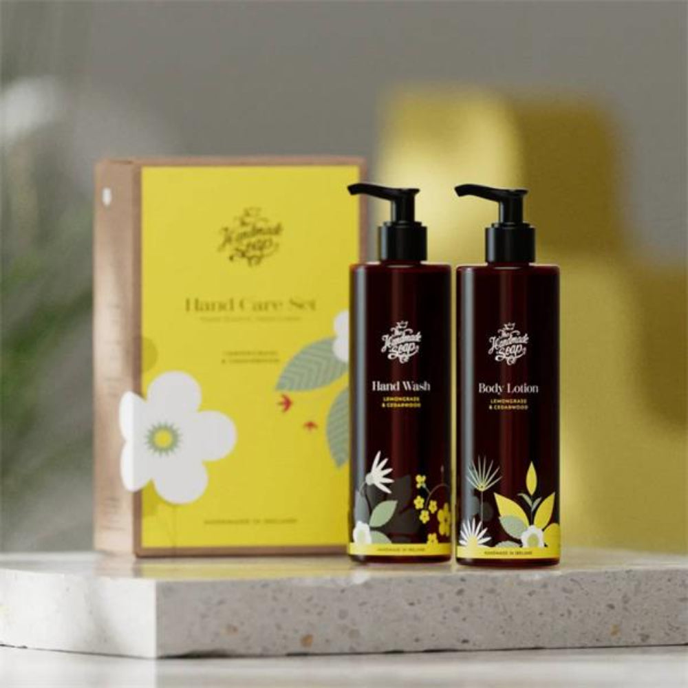 The Handmade Soap Company, Hand Duo Set Lemongrass & Cedarwood