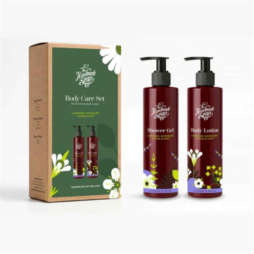 The Handmade Soap Company, Lavender, Rosemary, Thyme And Mint Body Care Set